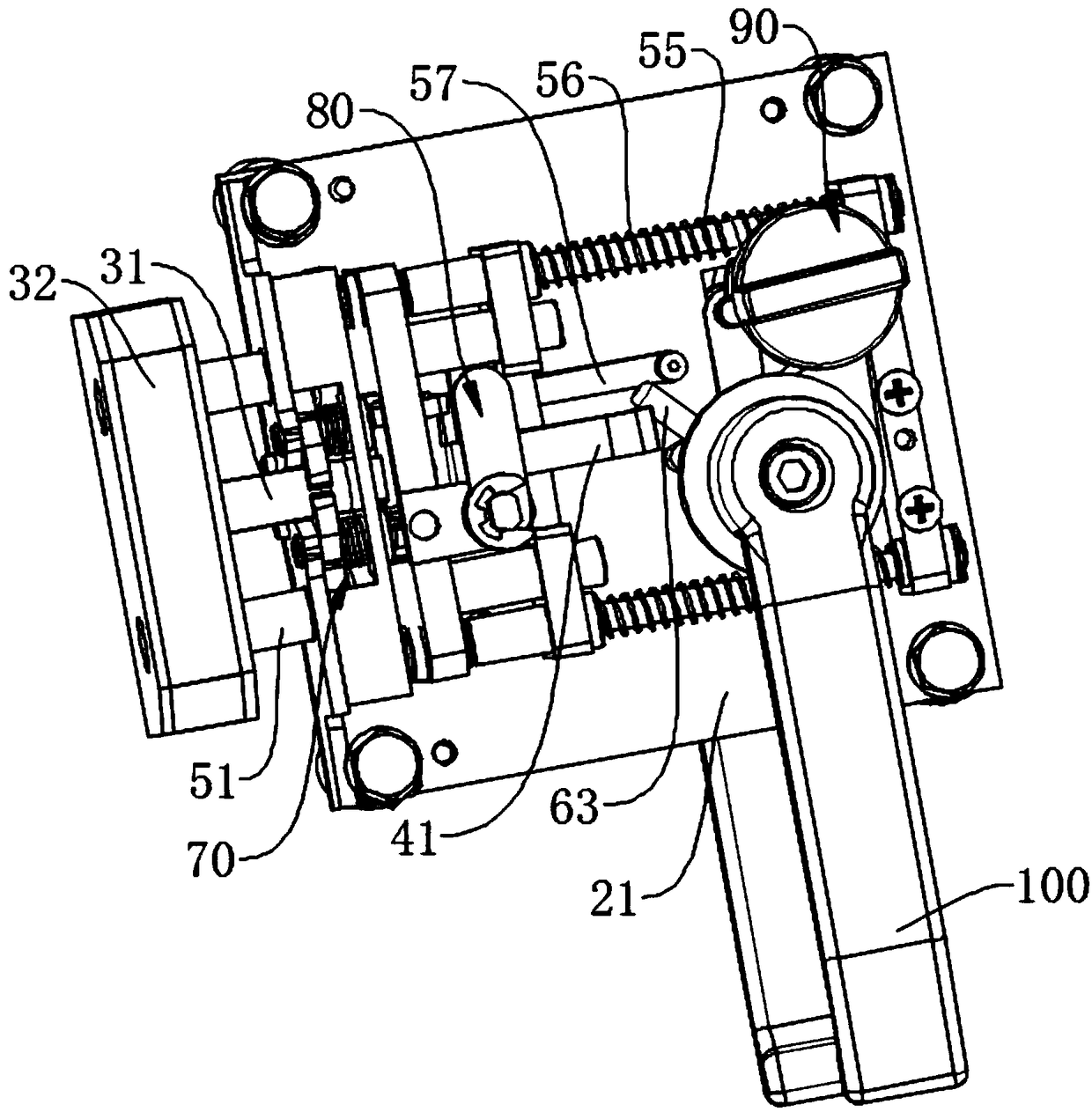 Contact drive tripod locks and vehicles