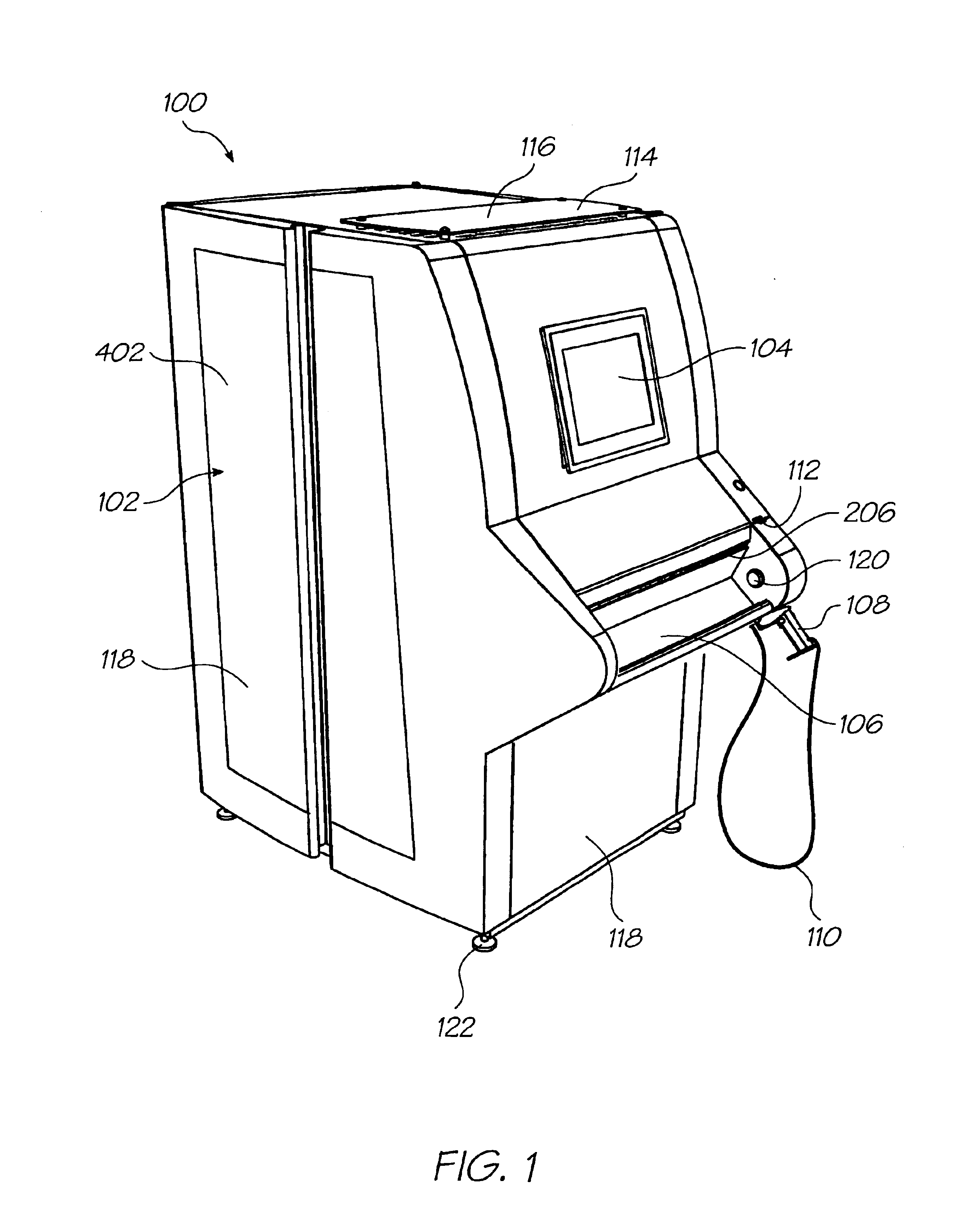 In-line dryer for a printer