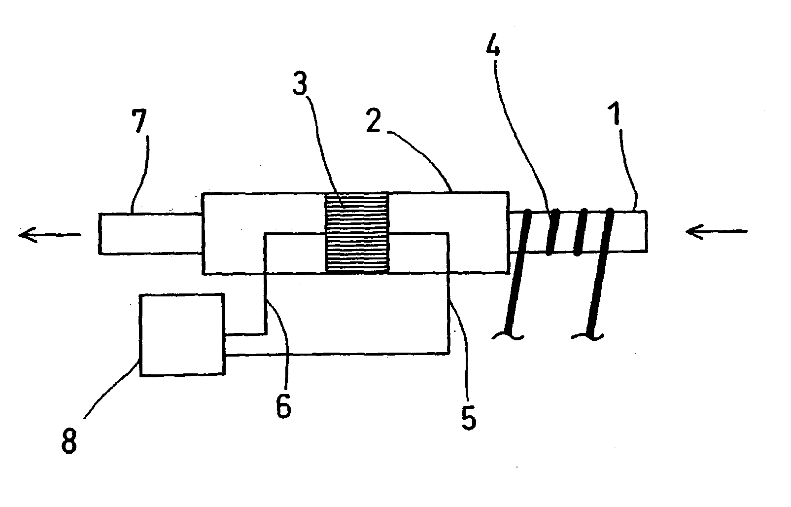 Gas concentration sensor, hydrogen purification unit using this and fuel cell system