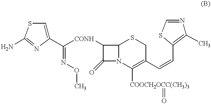 Crystalline substance of cefditoren pivoxyl and the production of the same