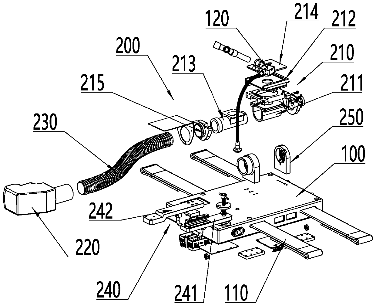 Teaching model device for simulating endoscopic simulative retrograde cholangiopancreatography