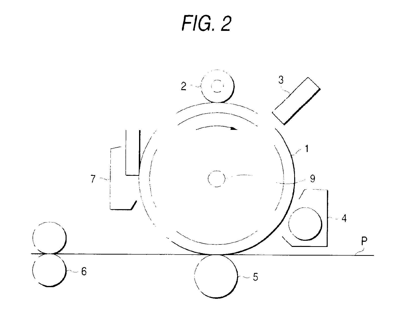 Photoreceptor of electrophotographic system, process cartridge and image forming apparatus