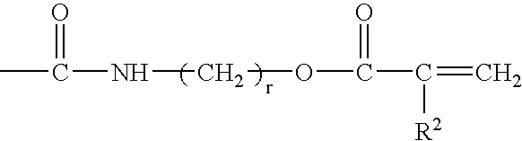 Curable hydrophilic compositions