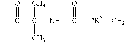 Curable hydrophilic compositions