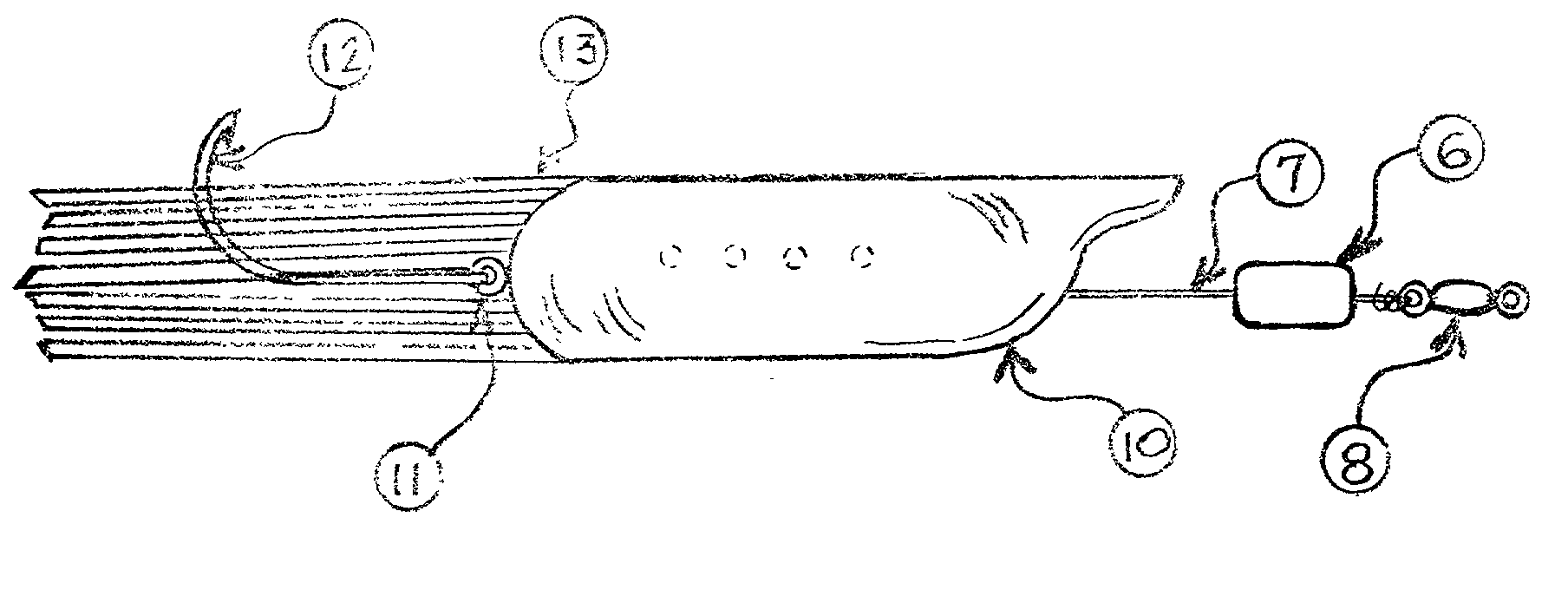 Disposable illuminated fishing lure