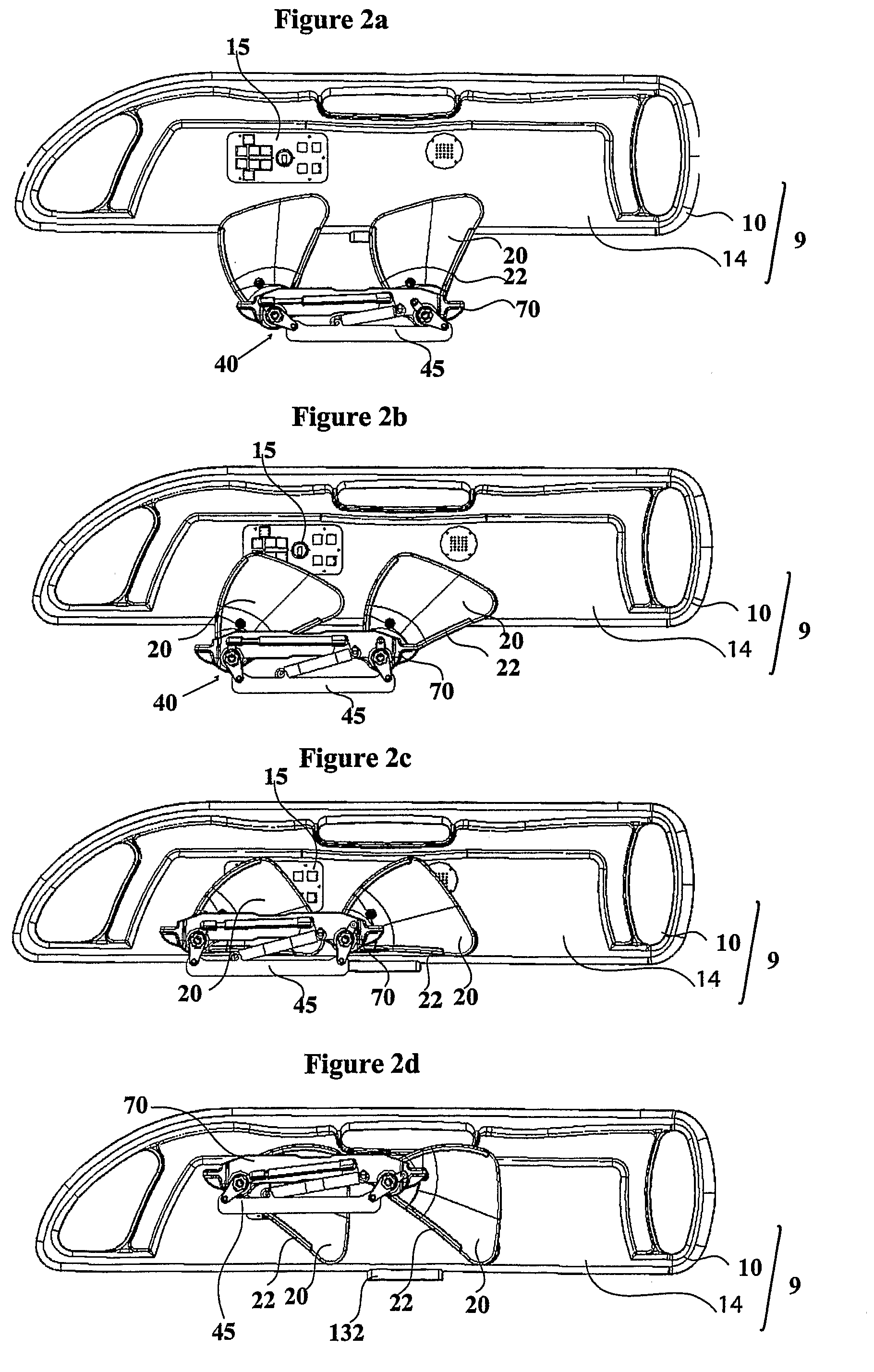 Movable siderail apparatus for use with a patient support apparatus