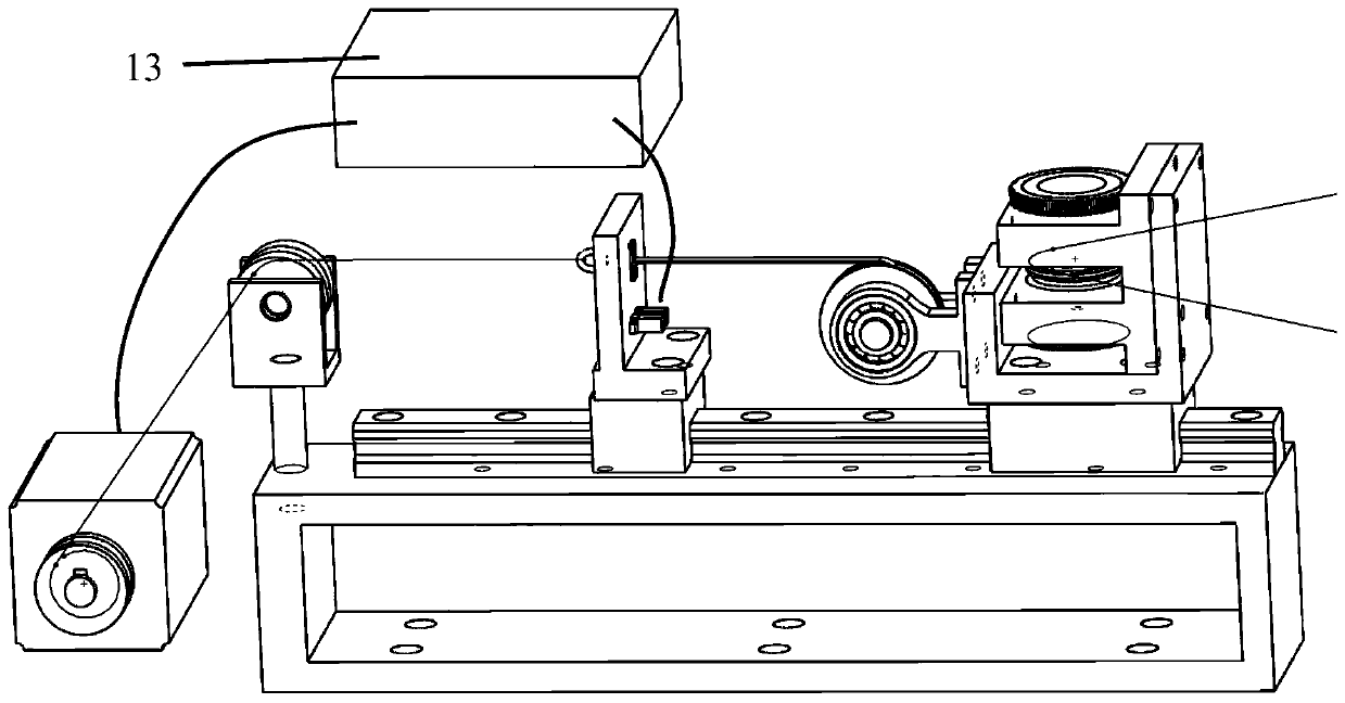 Electrode wire tightness adjustment mechanism for electrical spark linear incising machine tool