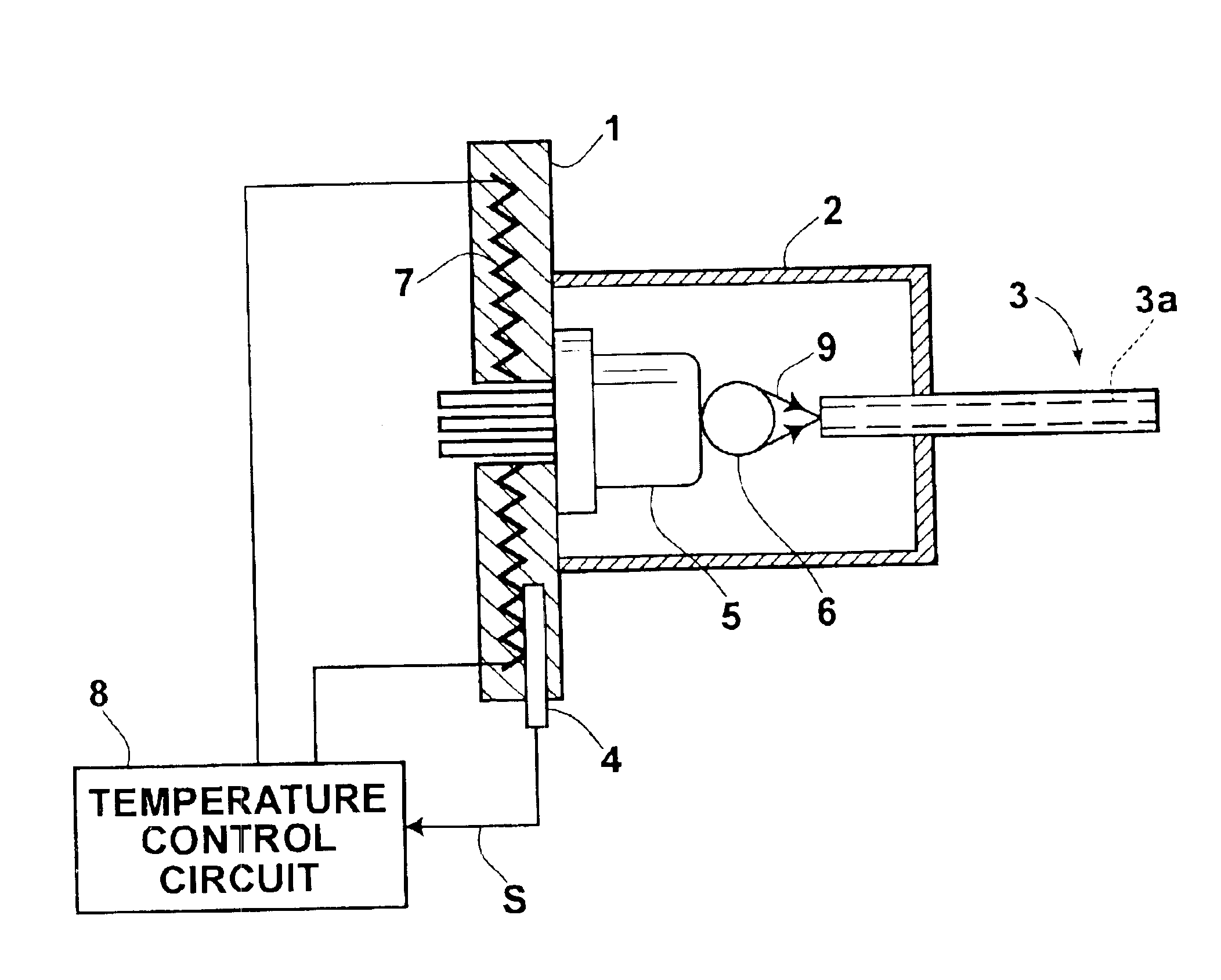 Transmission apparatus using a plastic fiber