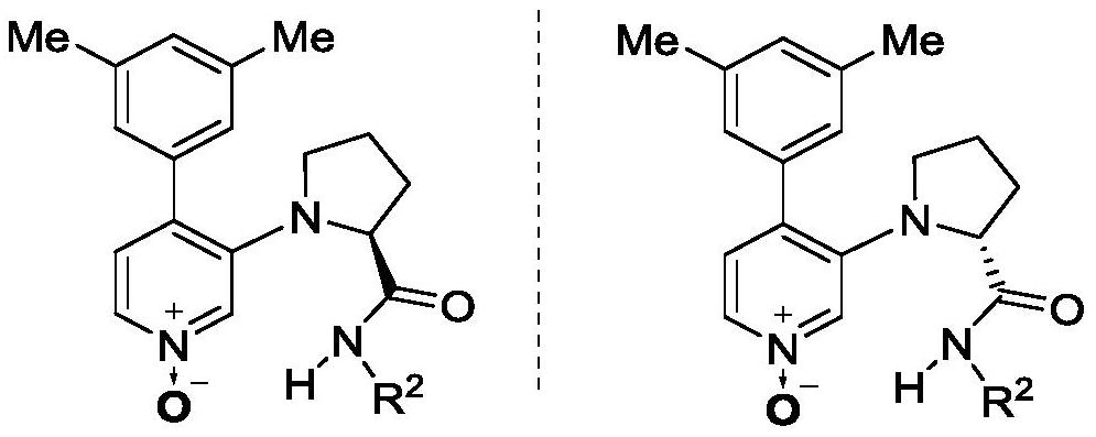 Chiral 3-amino-4-arylpyridine nitrogen-oxygen catalyst and application thereof in tetrazole hemiacetal amine ester reaction
