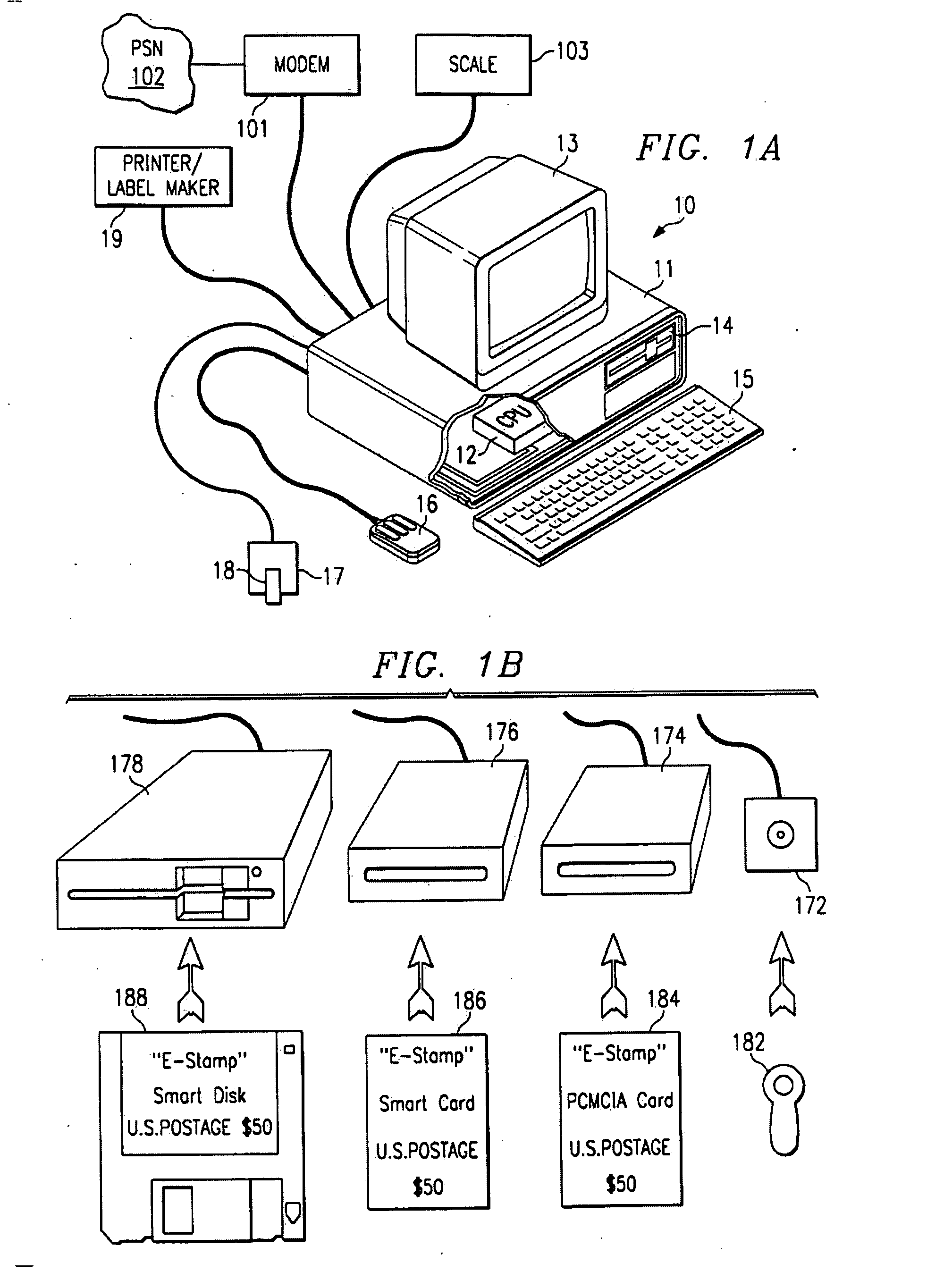 System and method for printing multiple postage indicia
