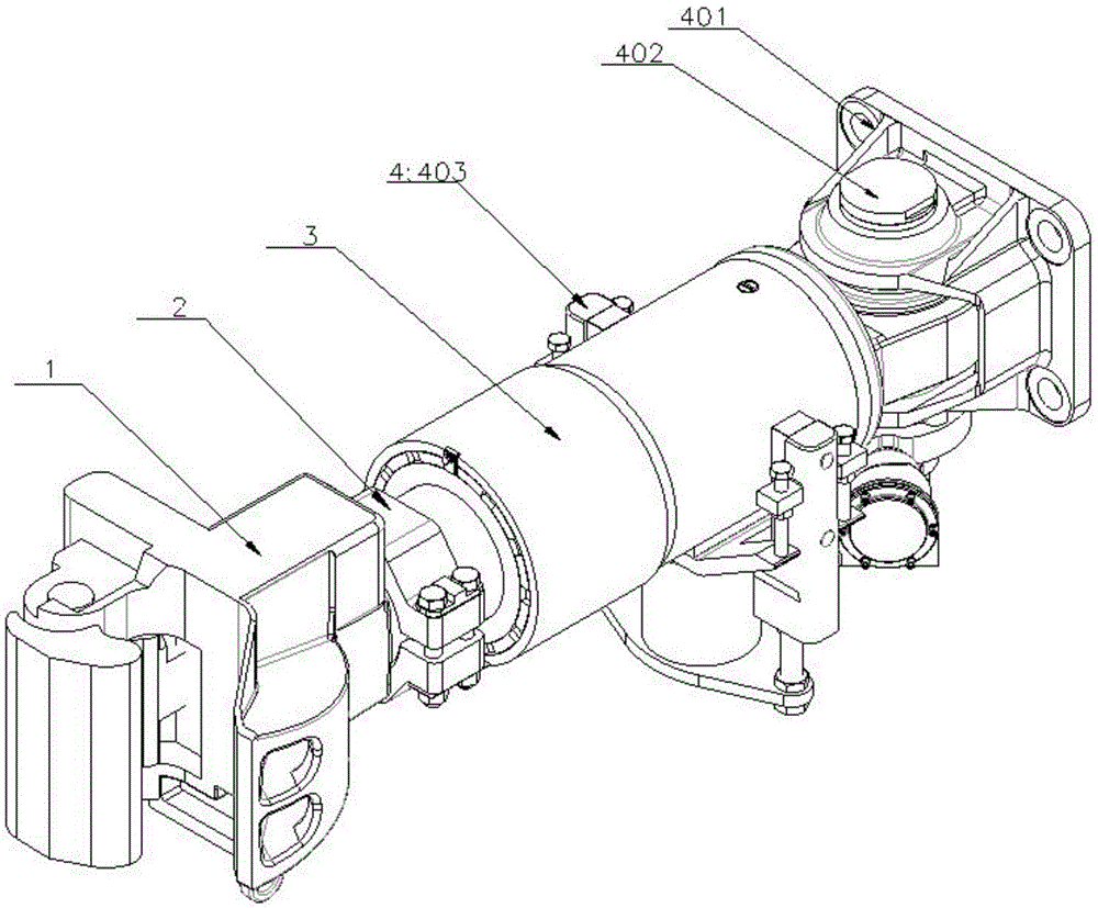 Coupler and buffer device and coupler height adjusting and limiting device