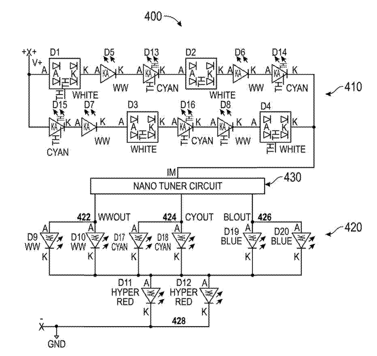 Systems and methods for controlling the spectral content of LED lighting devices