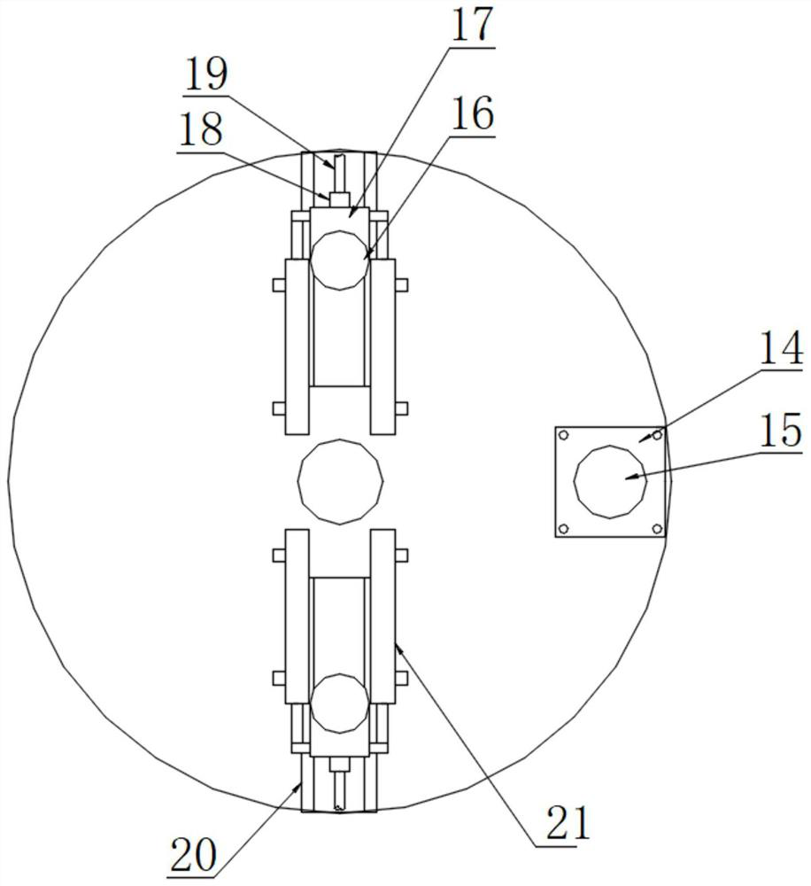 Drilling, milling and cutting device in underwater pipe and using method of drilling, milling and cutting device