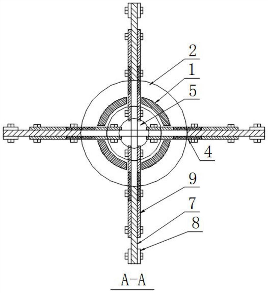 Drilling, milling and cutting device in underwater pipe and using method of drilling, milling and cutting device