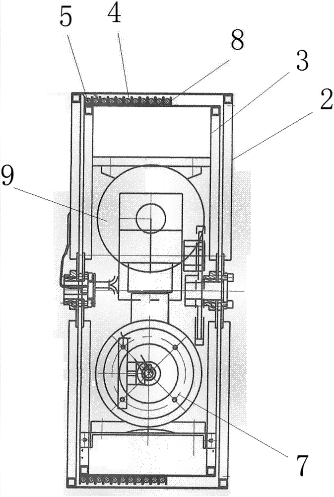 Ventilation pipe cleaning device