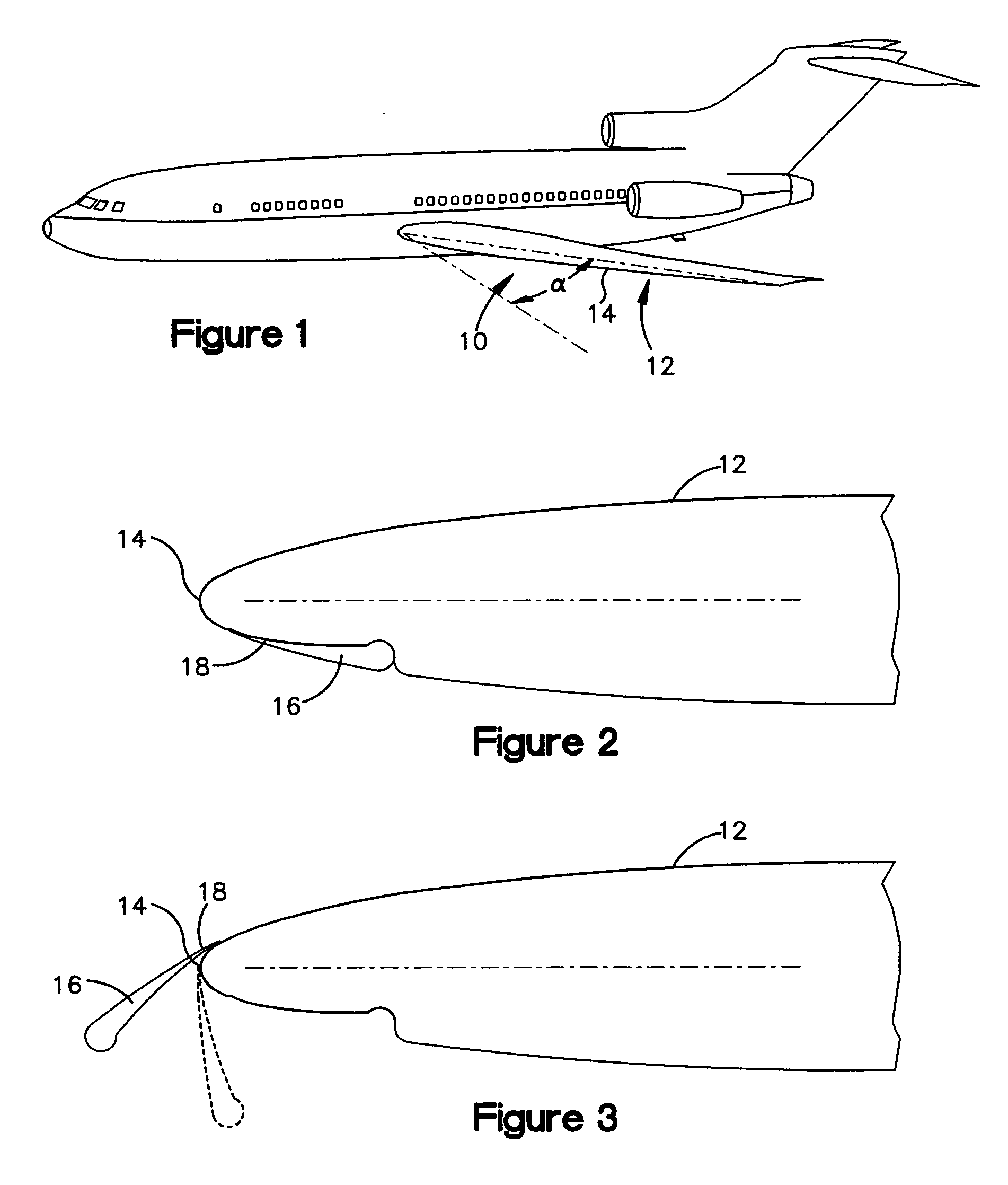 Aircraft wing with electrothermal deicing and/or Anti-icing device