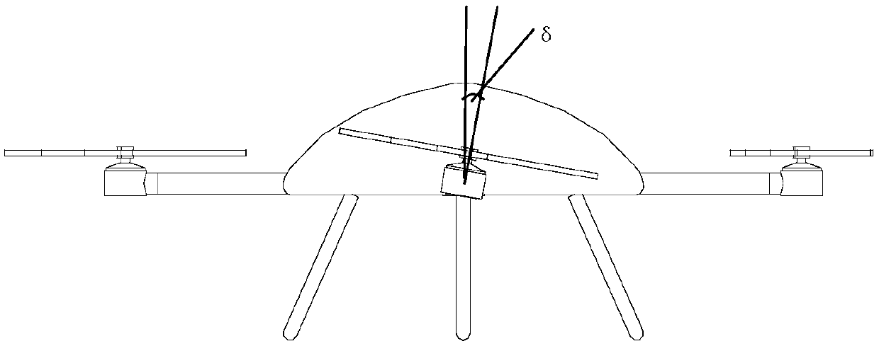 Four-rotor aircraft and vector control method for four-rotor aircraft