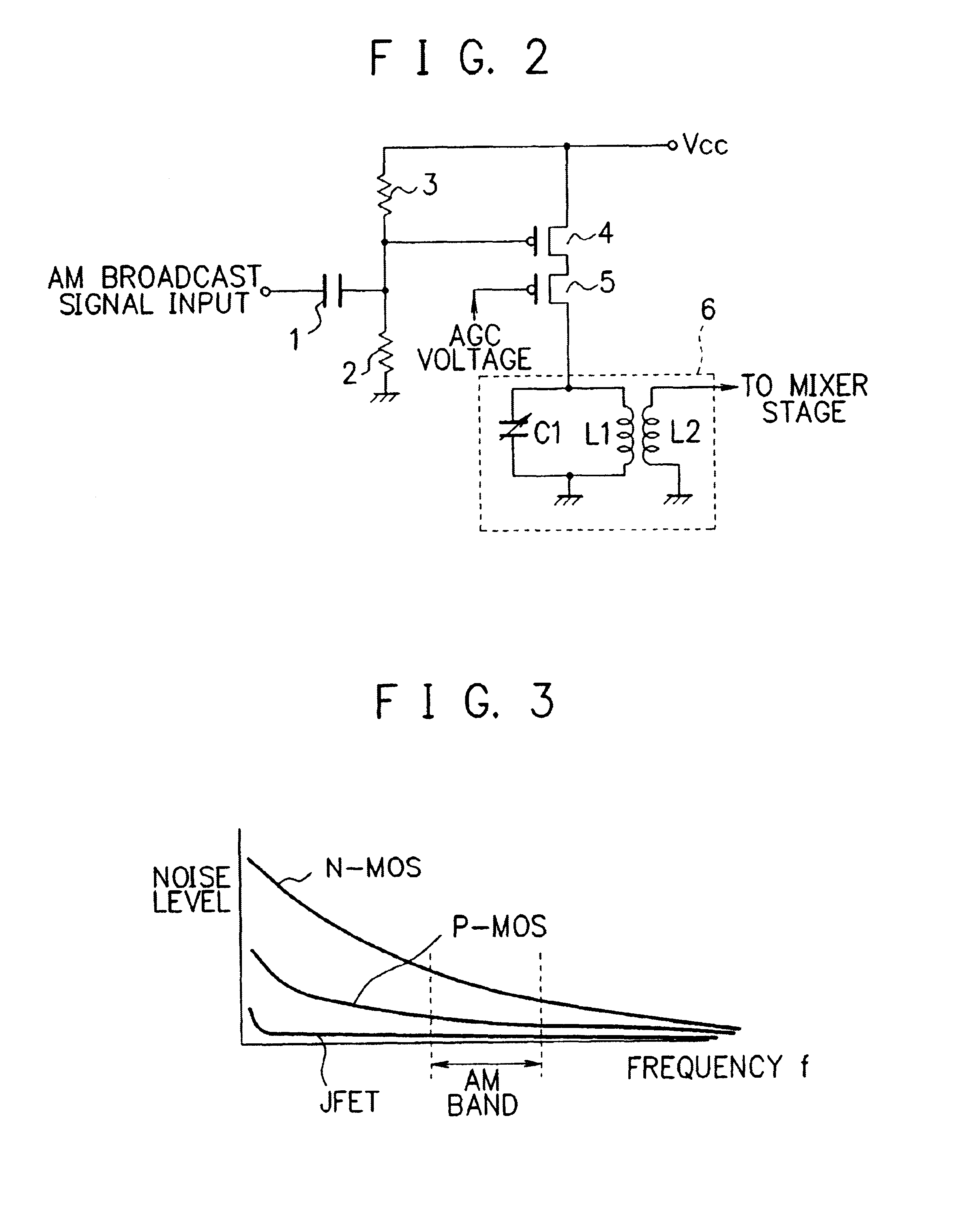 Amplifier circuit for AM broadcasting
