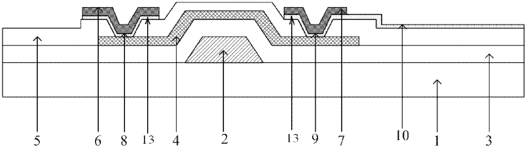 Liquid crystal display array substrate and manufacturing method thereof as well as liquid crystal display