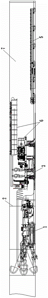 Continuous automatic and fast excavation technology for anchoring