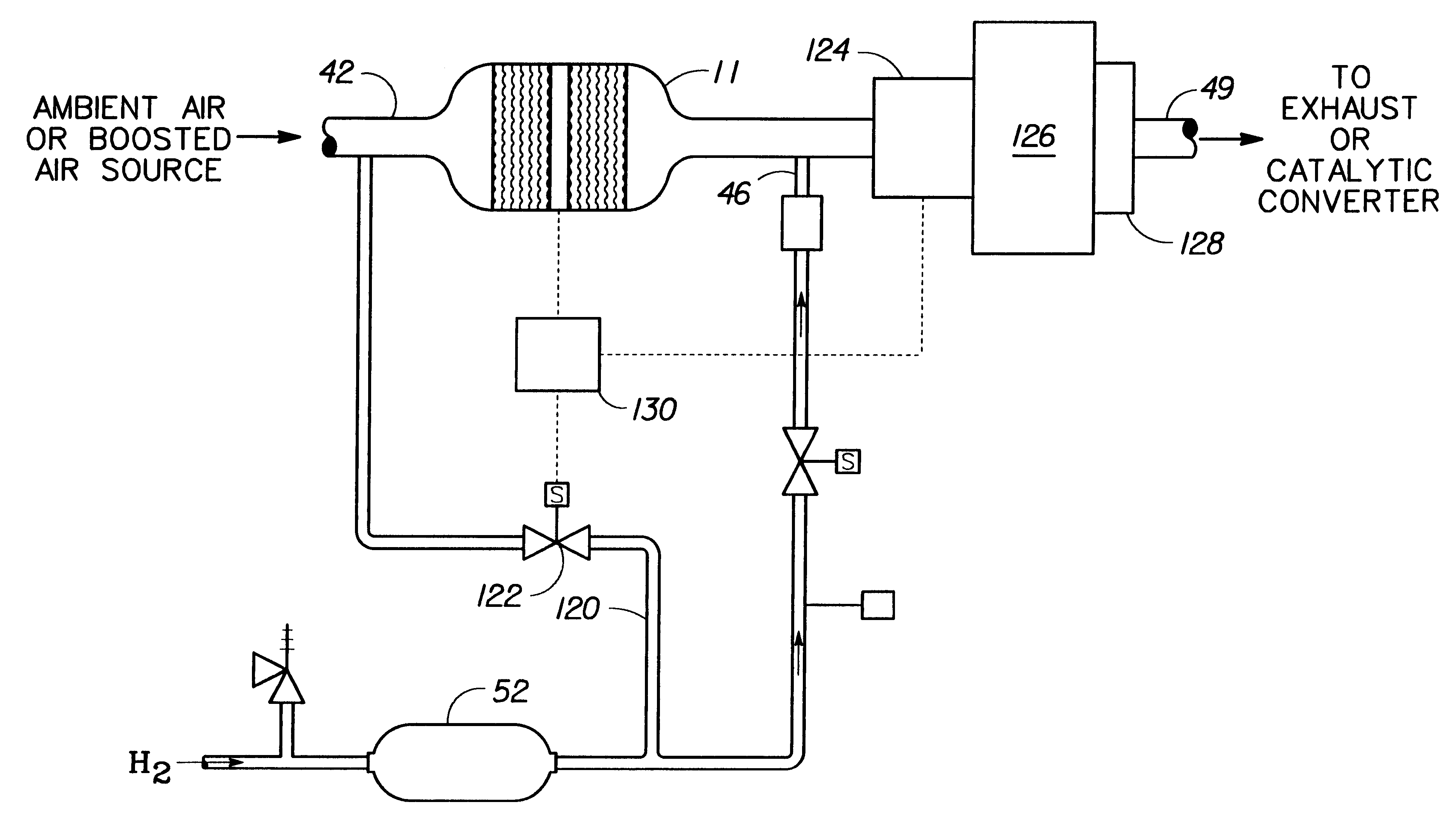Method and apparatus for warming intake air to an internal combustion engine