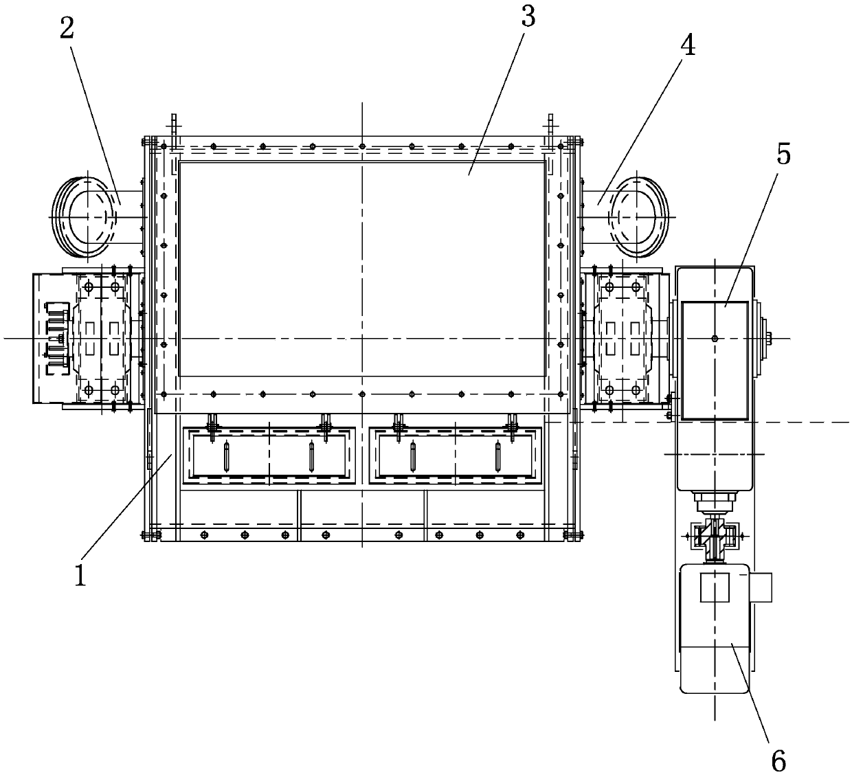 Rotary air lock feeding valve