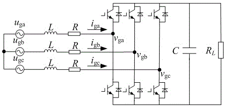 Vector number-variable direct power control method for three-phase power converter