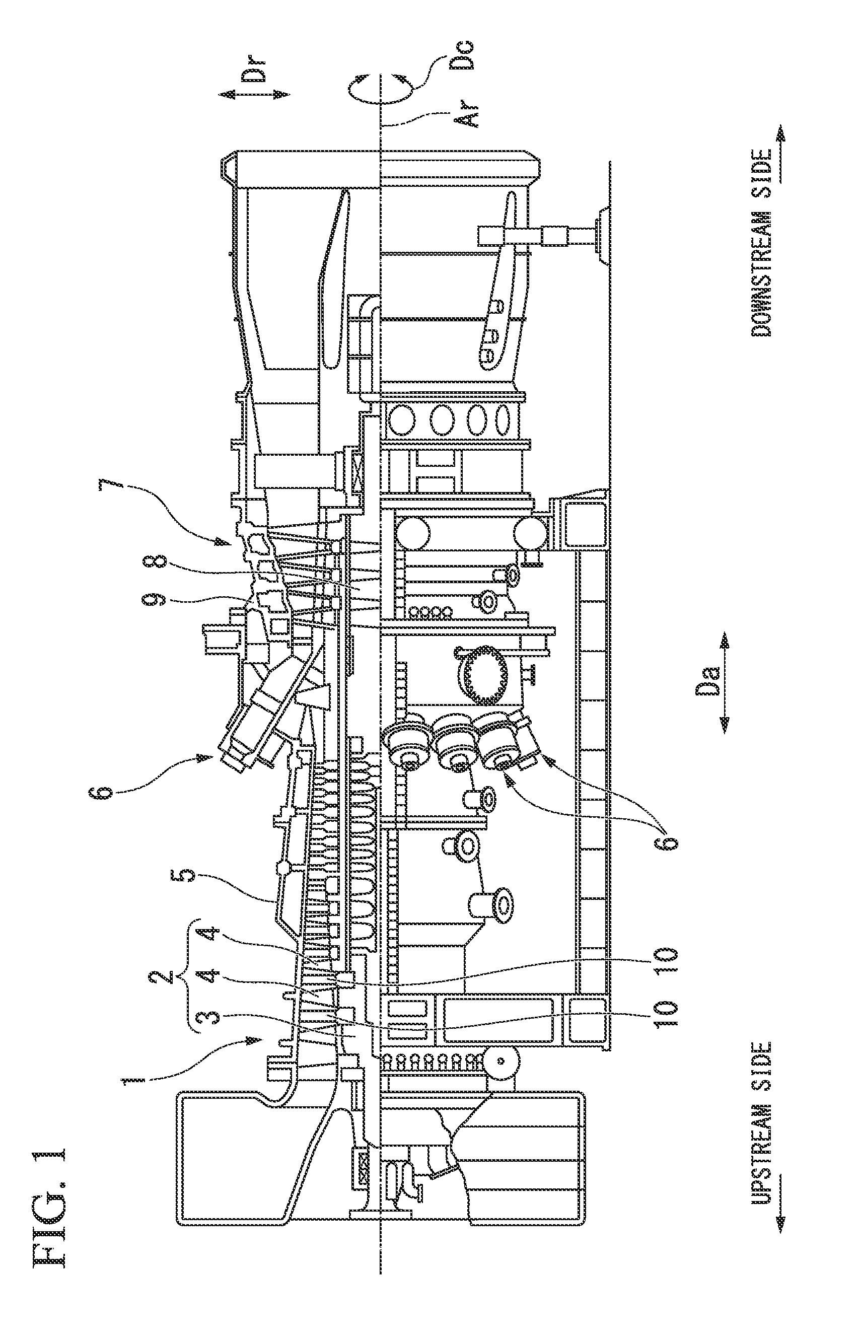 Vane segment and axial-flow fluid machine including the same