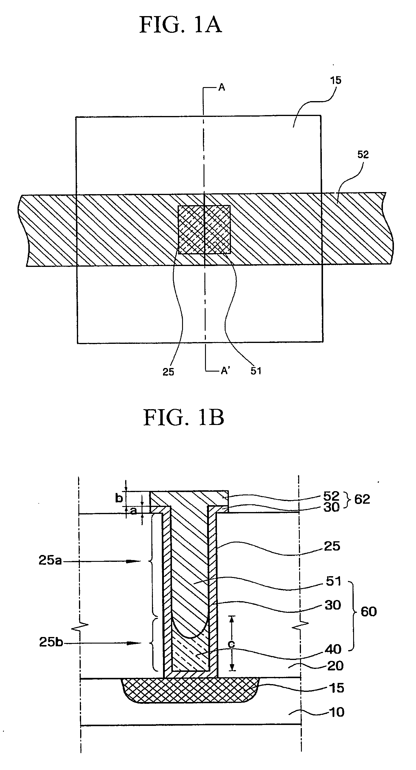 Semiconductor device including interlayer interconnecting structures and methods of forming the same