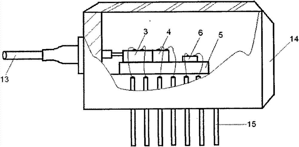 Composite feedback light intensity modulation system of optical address potentiometric transducer