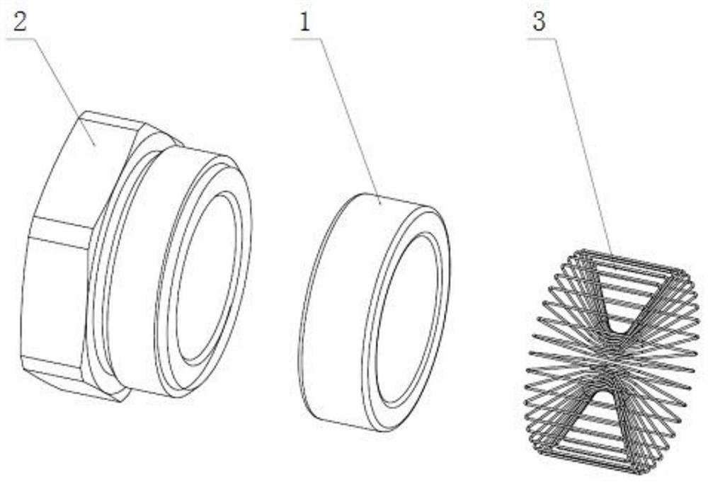 High-voltage shielding cable connector structure of motor controller