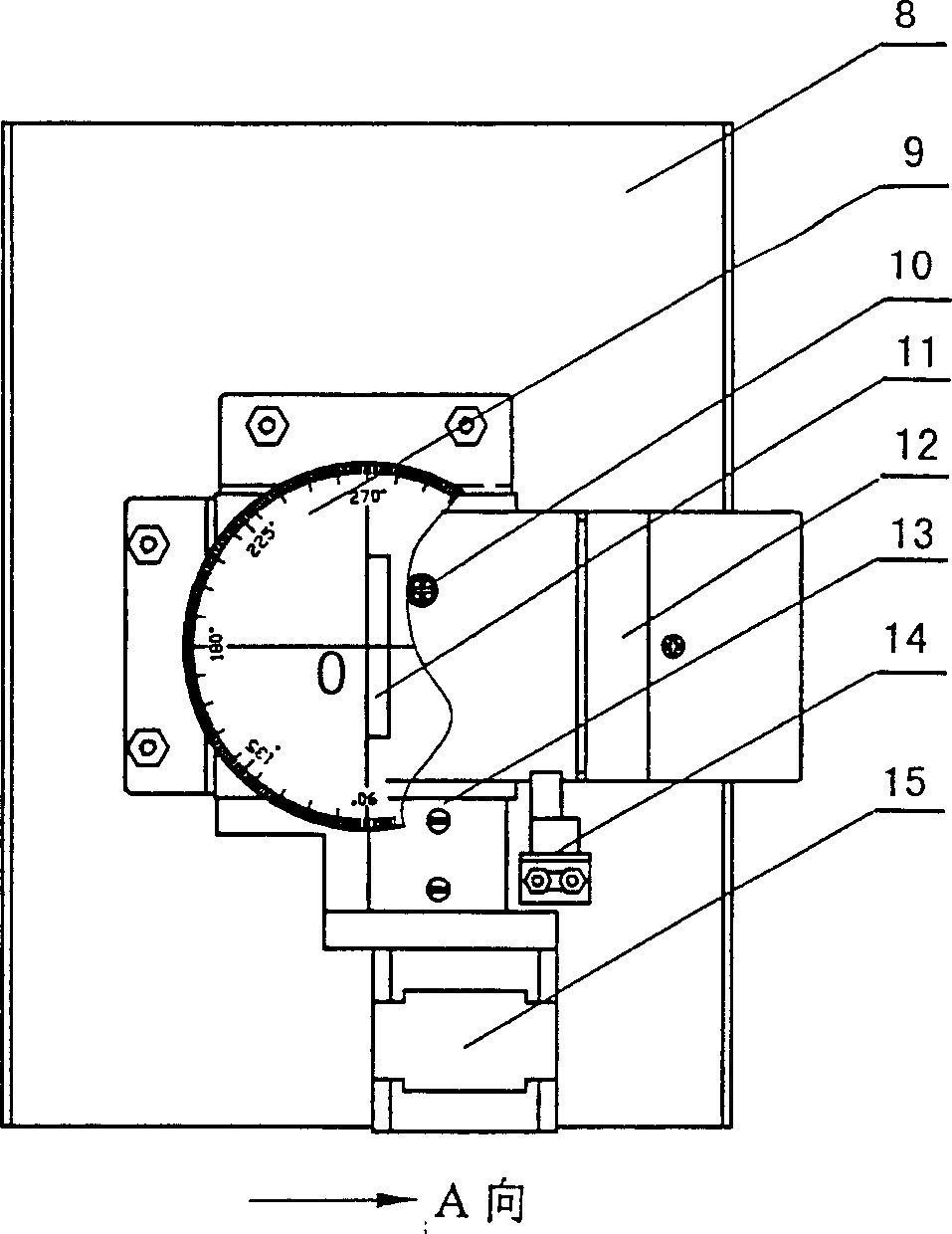 Optical parameter absolute value measuring device and method thereof