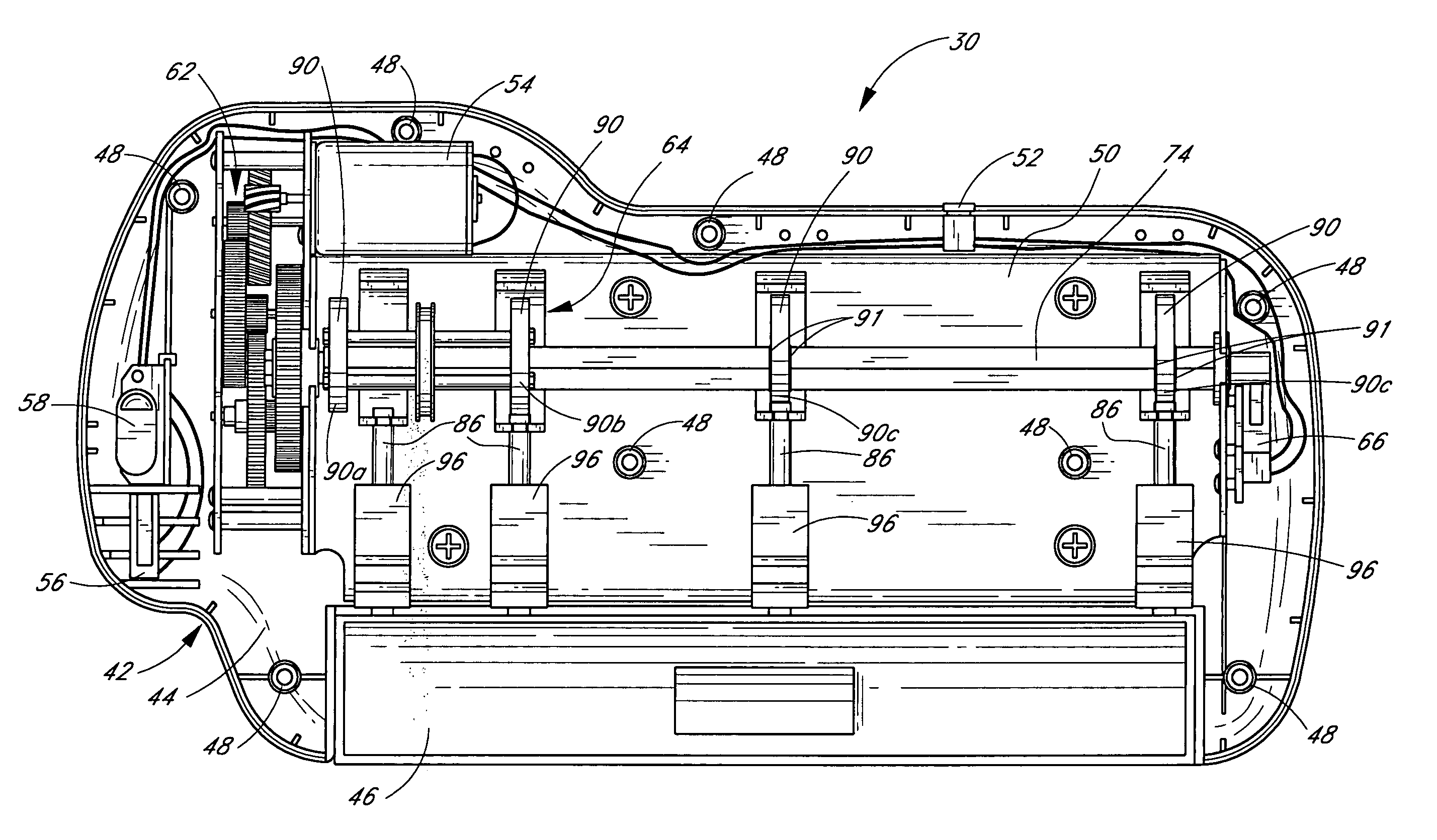 Automatic hole punching devices and methods