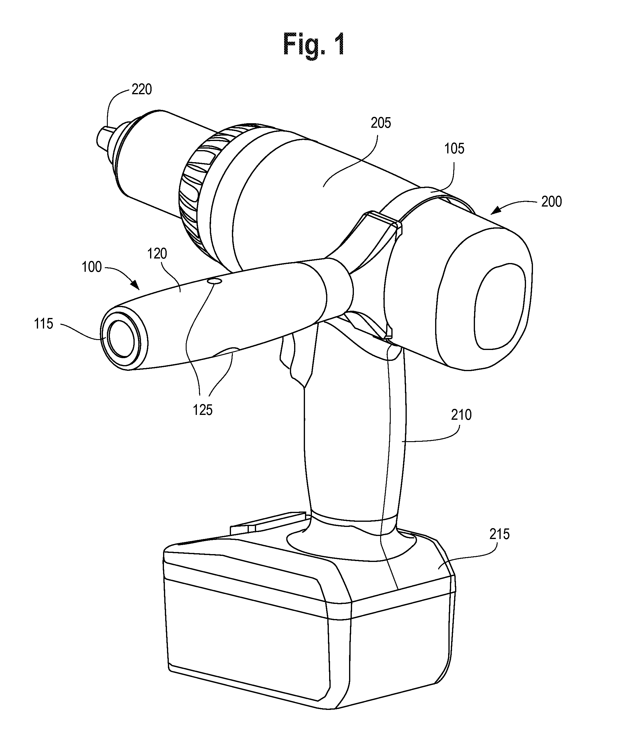 Auxiliary power tool handle