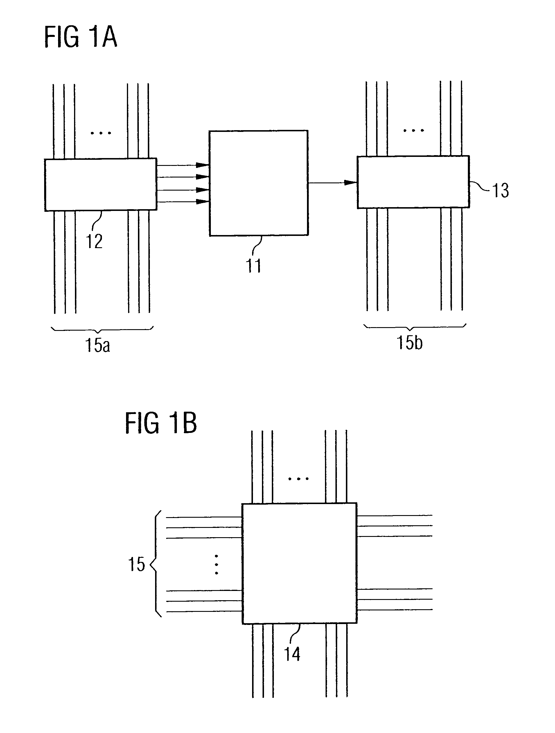 Configurable logic component without a local configuration memory and with a parallel configuration bus