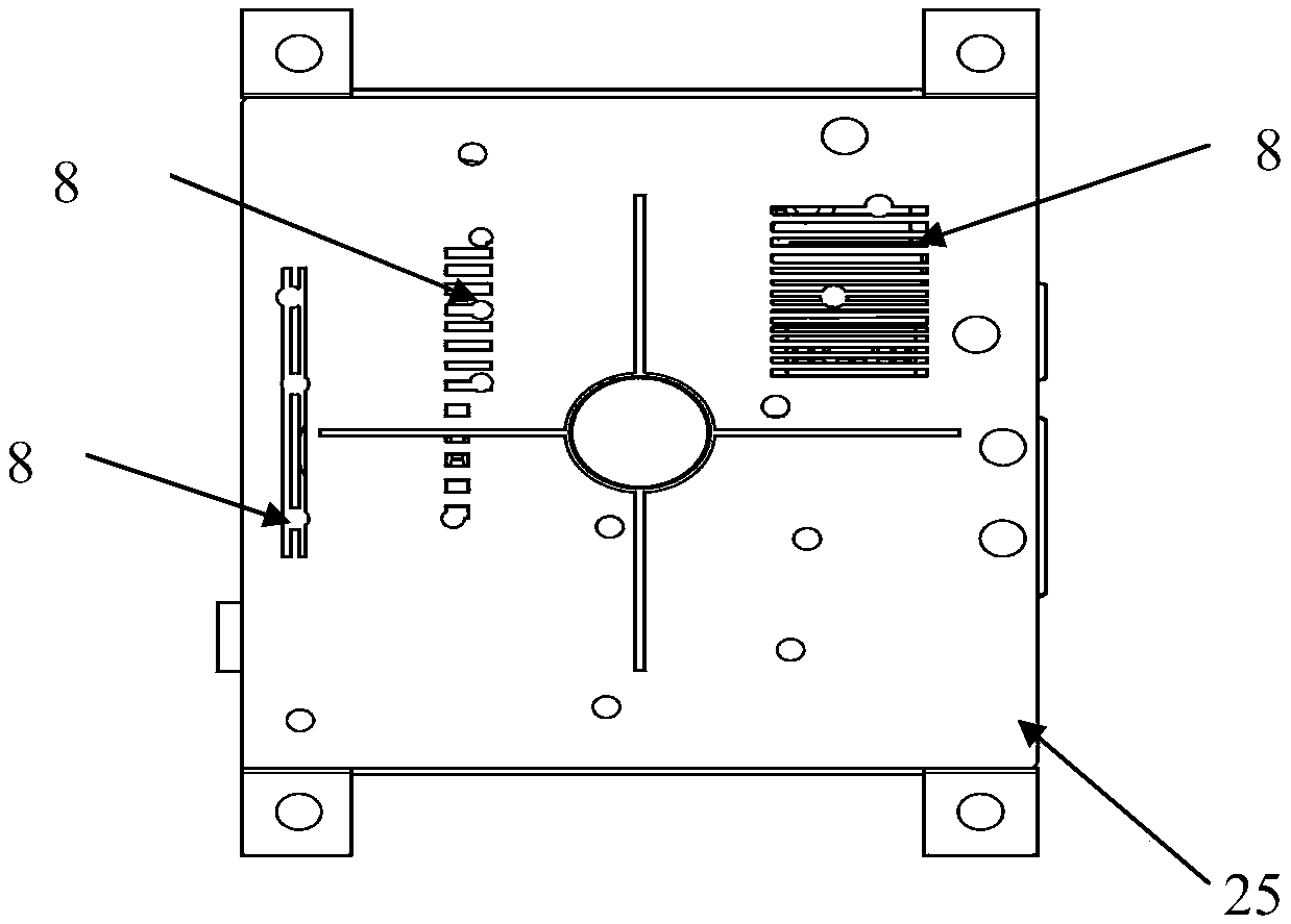 A high voltage distribution box