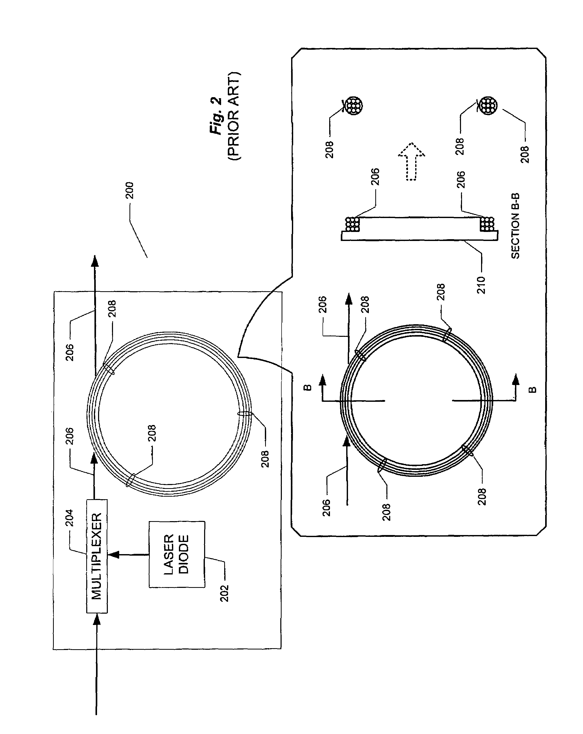 Temperature-controlled flexible optical circuit for use in an erbium-doped fiber amplifier and method for fabricating the flexible optical circuit