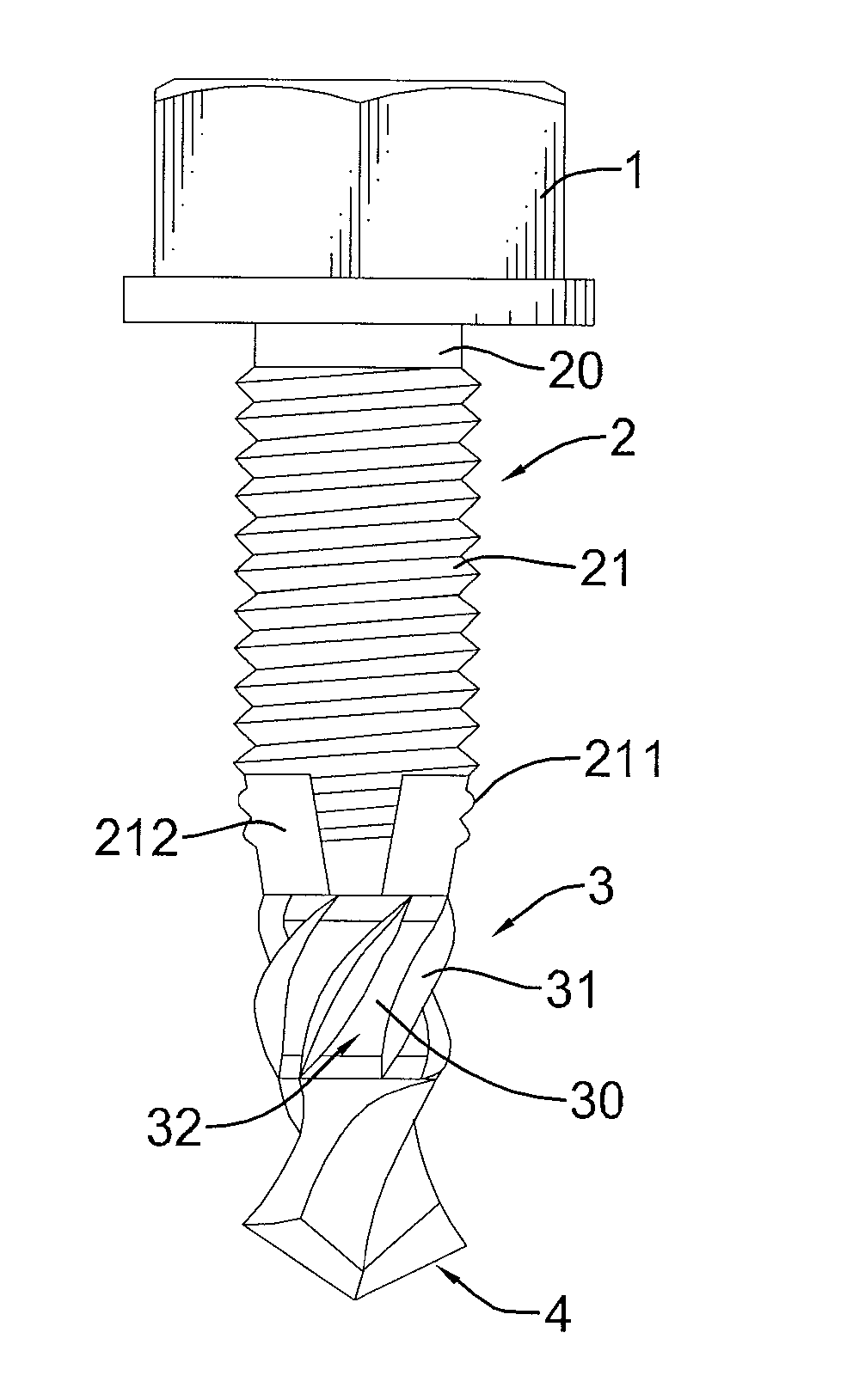 Self-drilling screw and fabricating method for the same