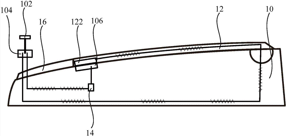 Cover body assembly, washing machine, control method of door cover body switch, and computer equipment