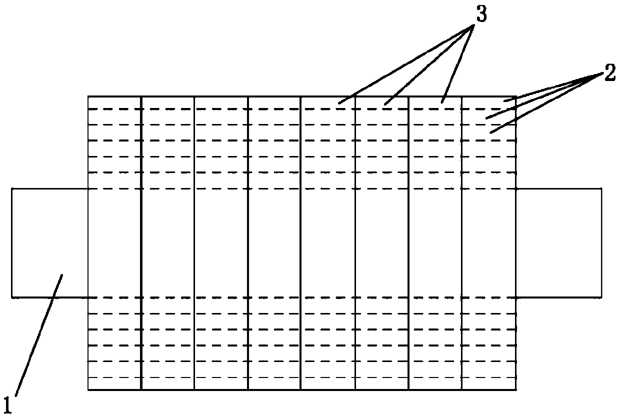 Cable wrapping tape and columnar winding method thereof