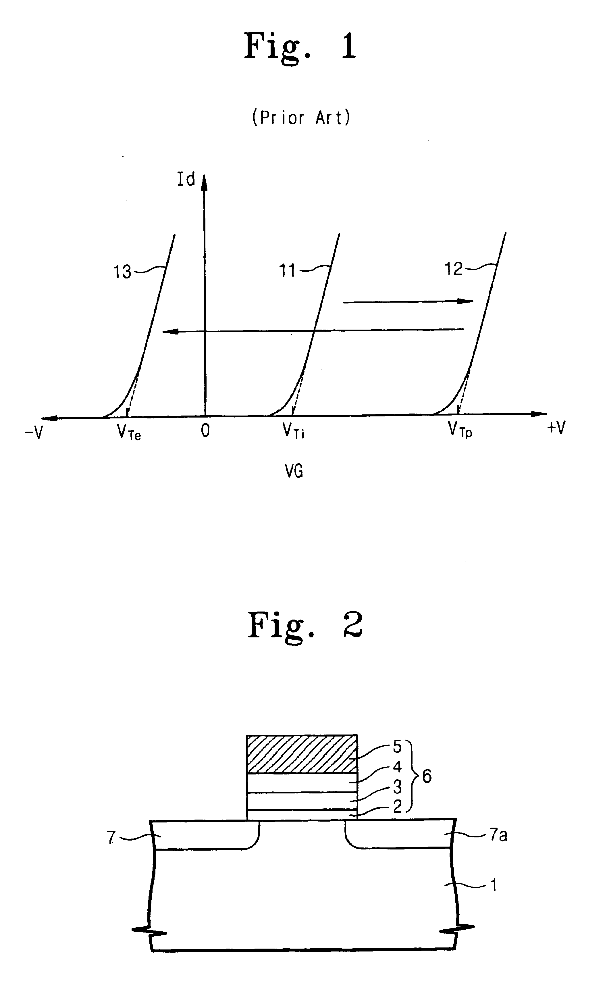 Electrically erasable charge trap nonvolatile memory cells having erase threshold voltage that is higher than an initial threshold voltage