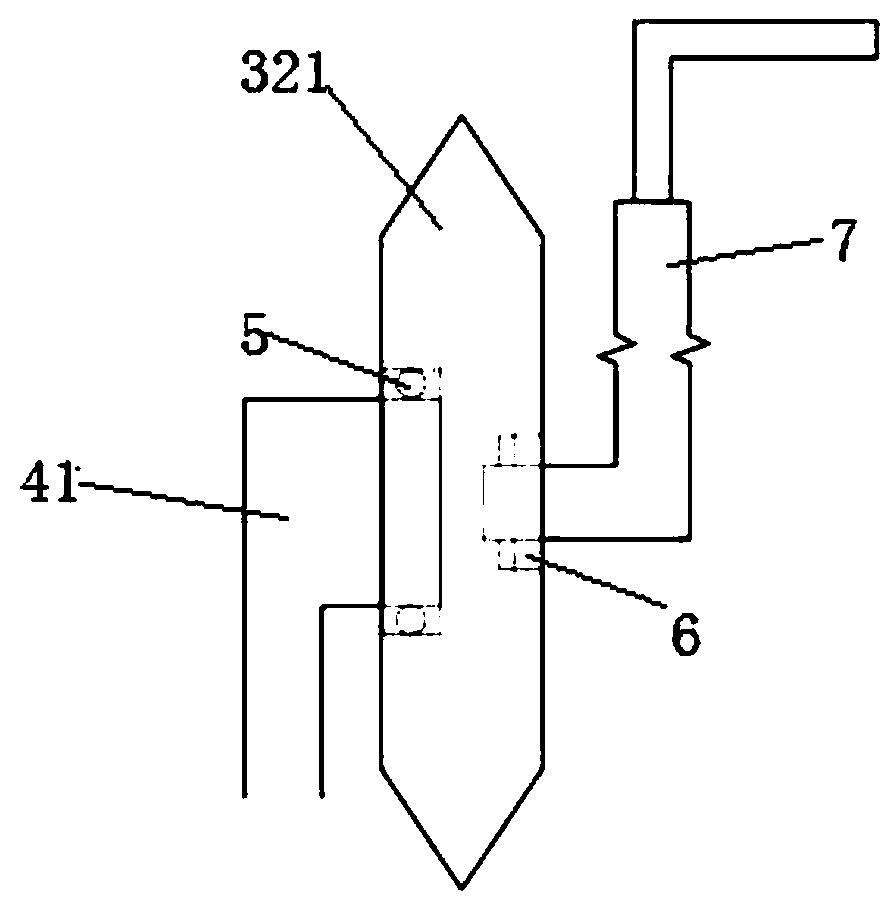 Labor-saving shallow-layer soil sampling device