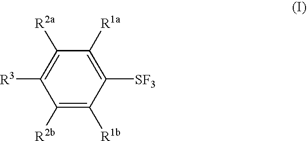 Substituted phenylsulfur trifluoride and other like fluorinating agents