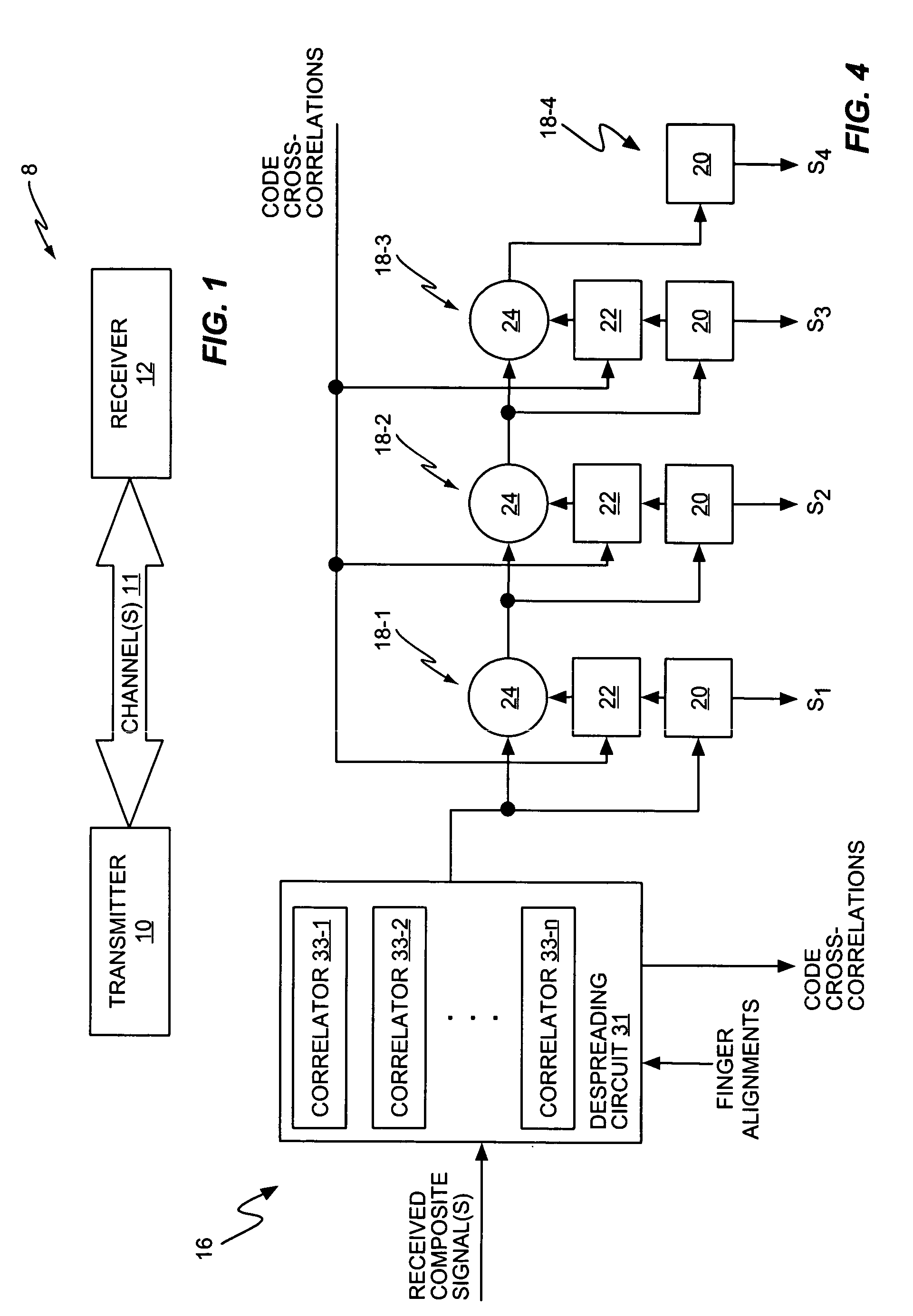 Successive interference cancellation in a generalized RAKE receiver architecture