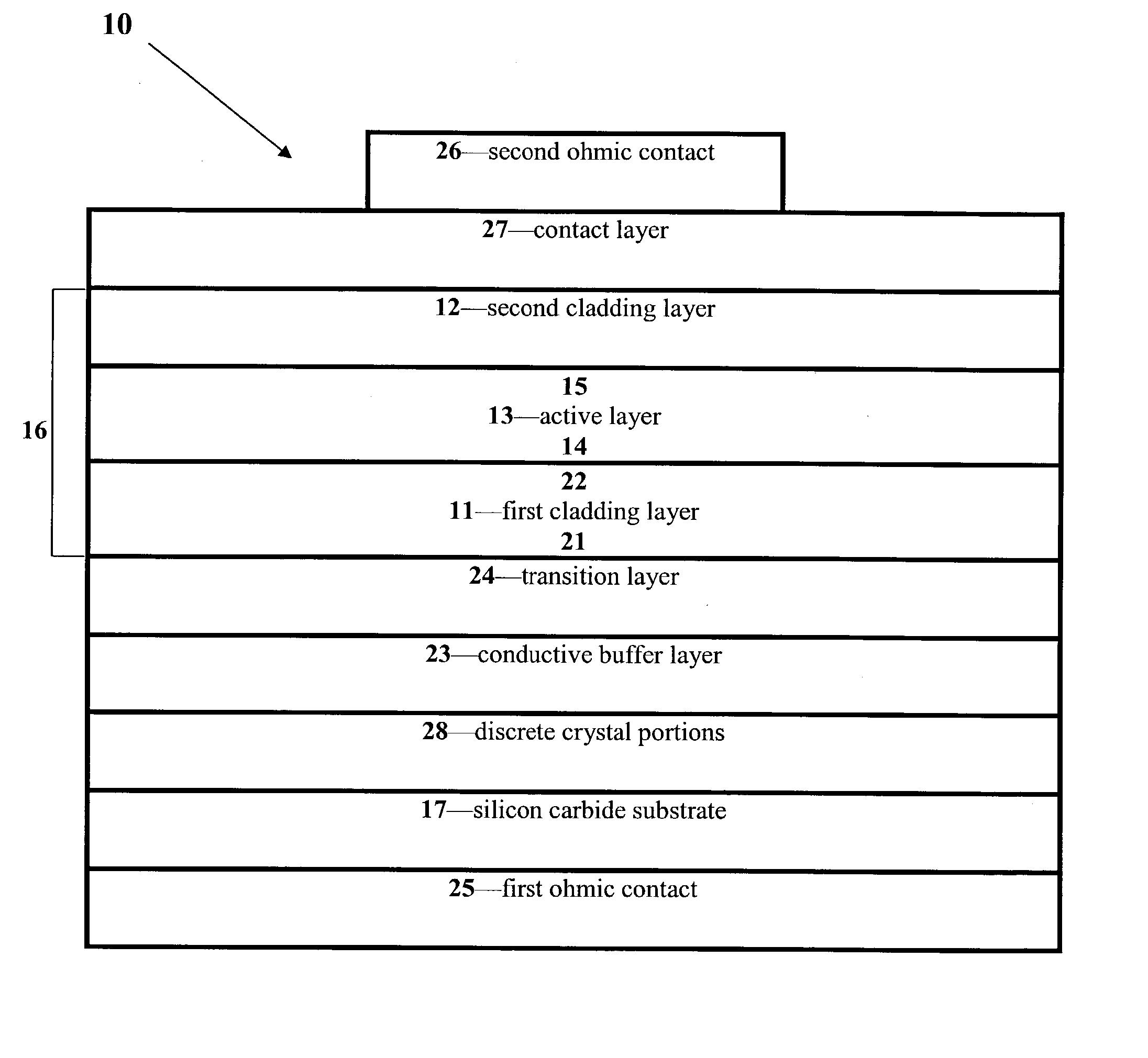 Light emitting devices with group III nitride contact layer and superlattice