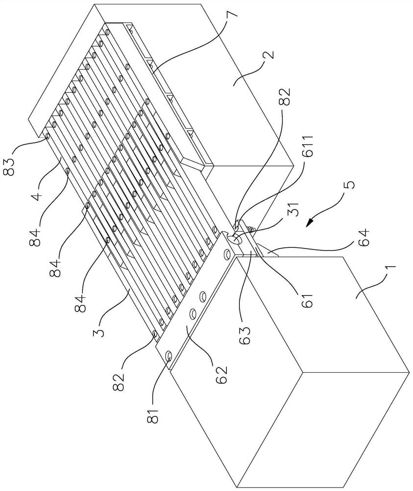 Telescopic device for preventing suspension bridge from shaking