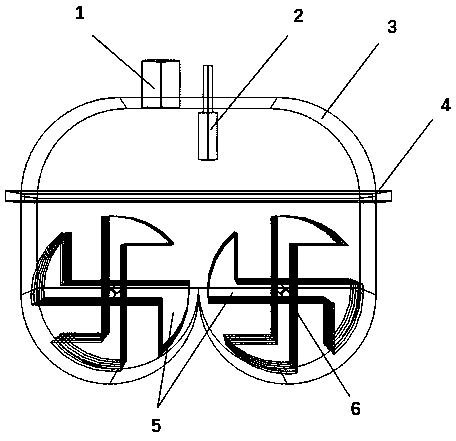 Microwave reaction kettle with kneader