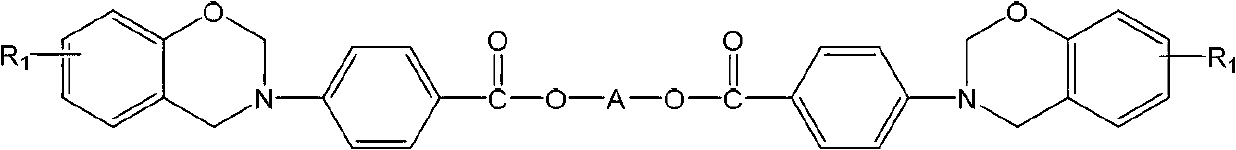 Ester-group-containing diamine type fluorenyl benzoxazine