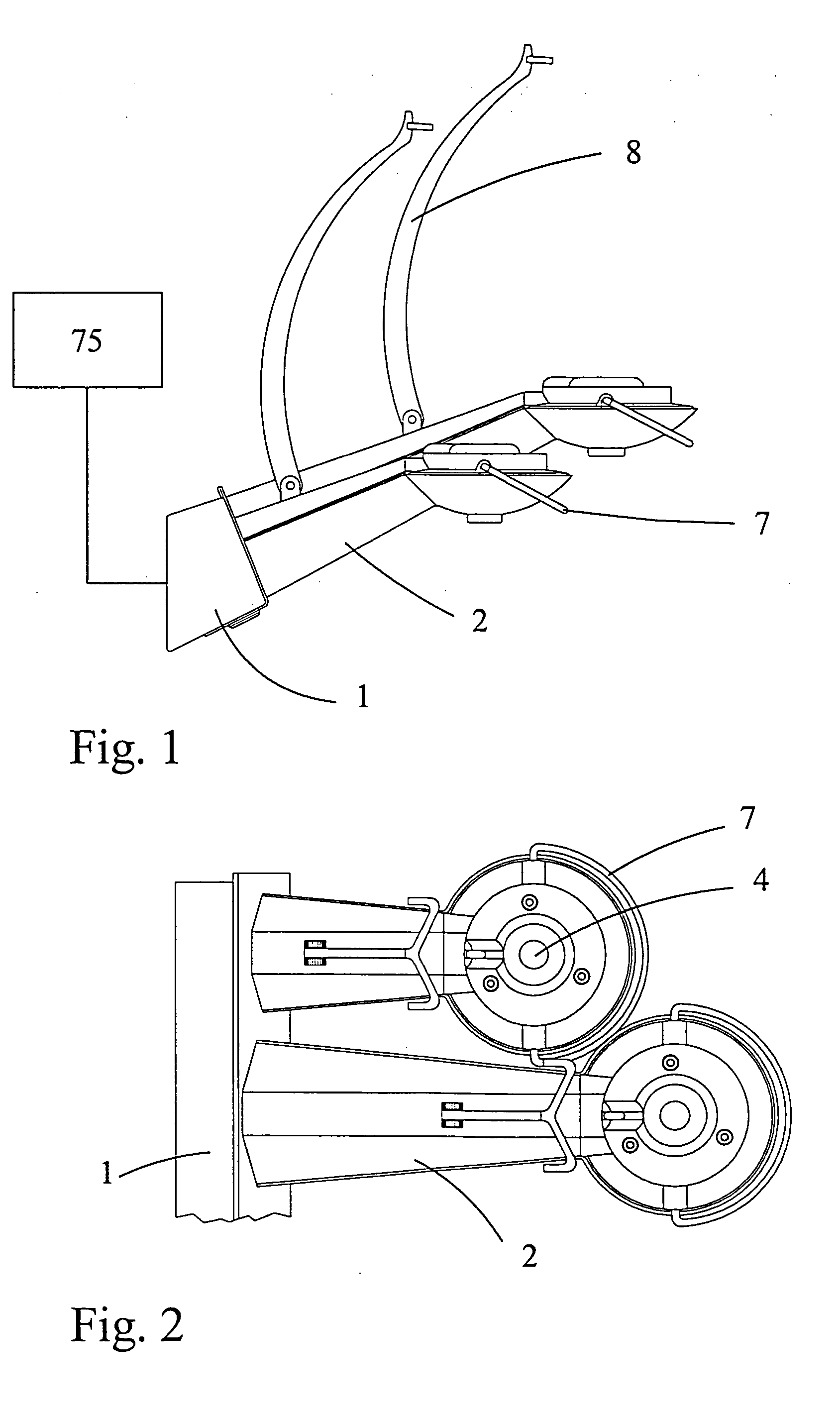 Dosing device for mounting on a container
