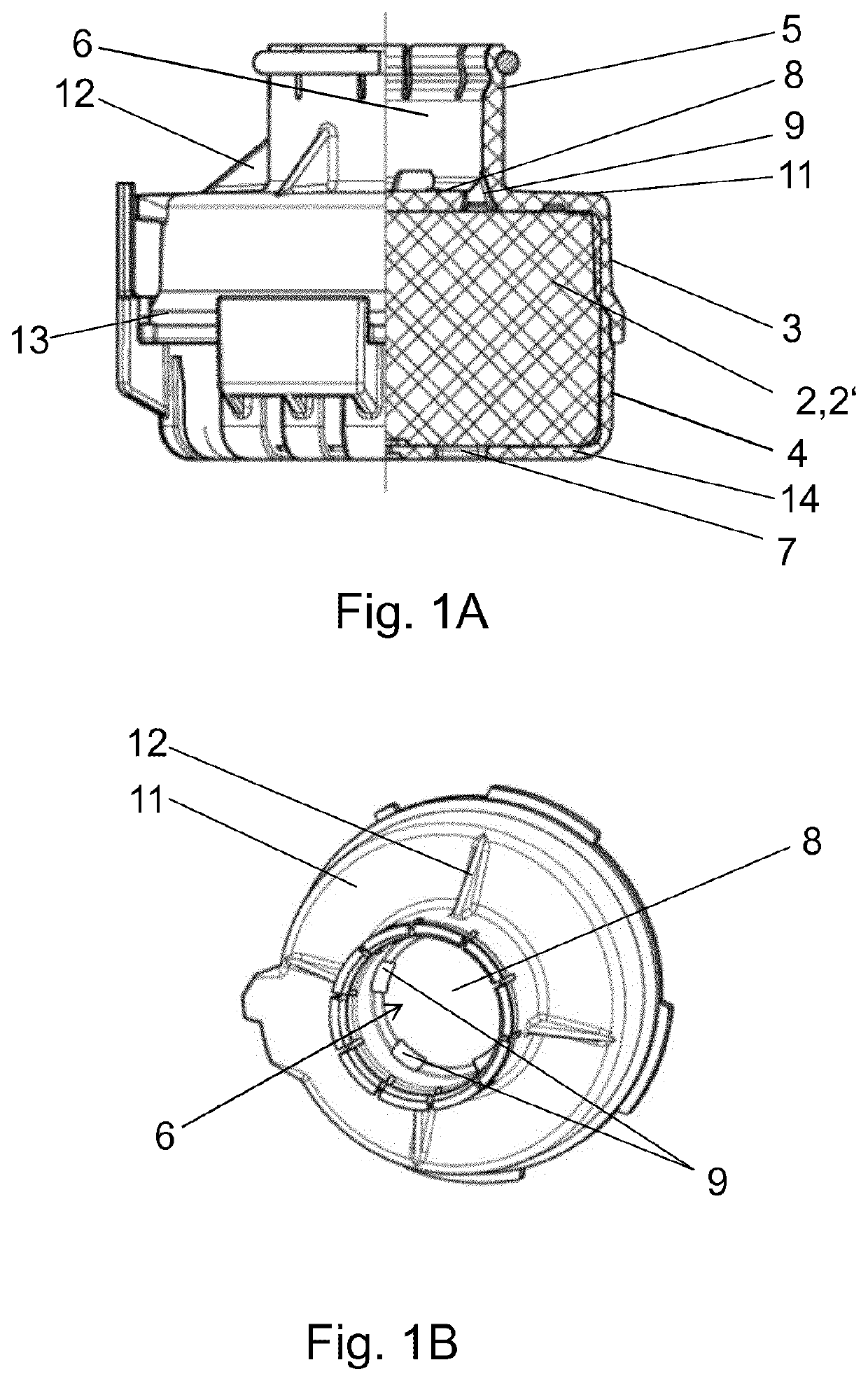 Noise damper for compressed air systems and a method for the production of same